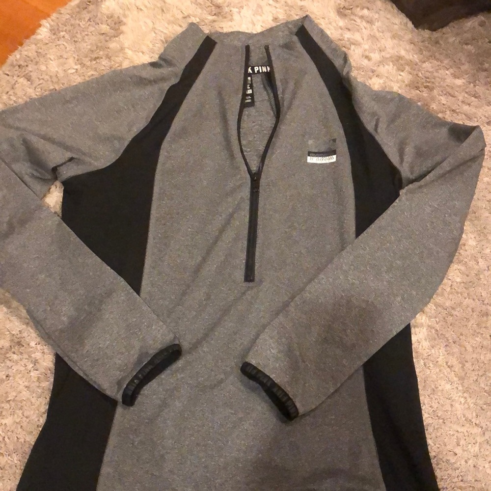 PINK ultimate half zip